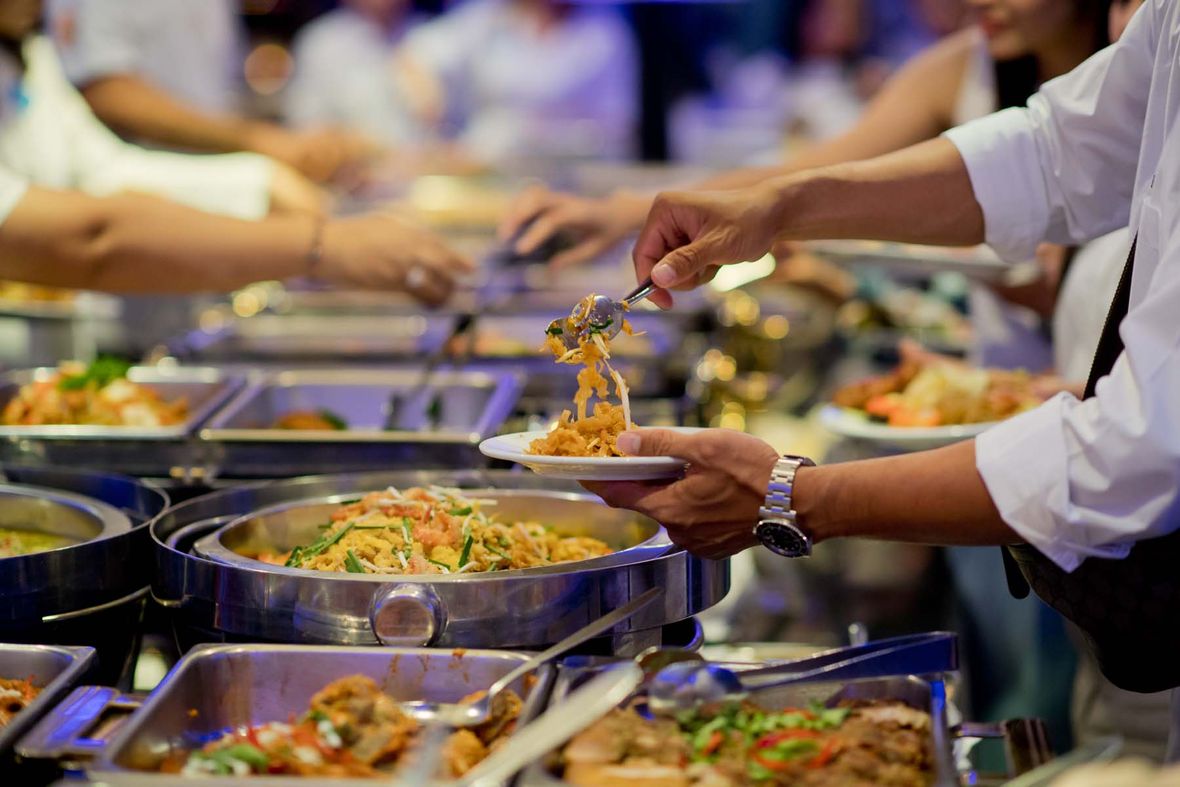 Warmes Buffet